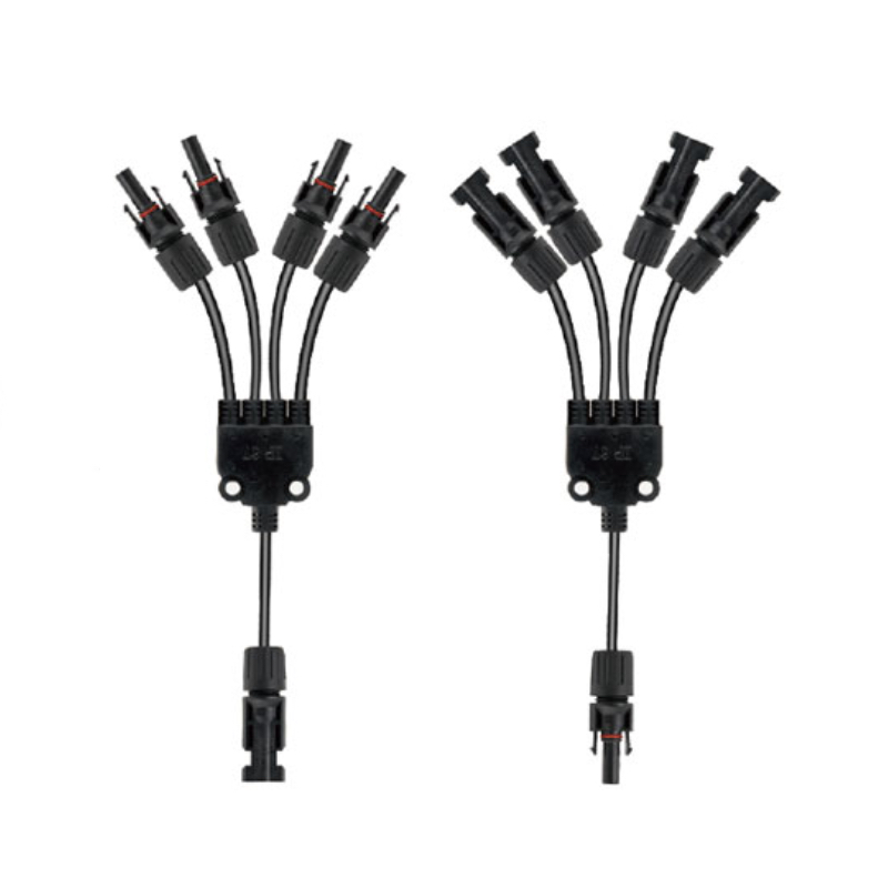 MC4 Multi-Y Branch Connector, PV-Y5 for High-Density Arrays