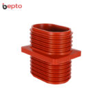 12KV Wall Bushing 140×200 - TG3-12KV High-Current 2500-3150A IP68 Composite