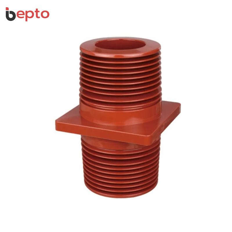 35KV Wall Bushing Shielding 260×260×450 - TG3-35KV High-Voltage 3150-5000A IP68 Durability