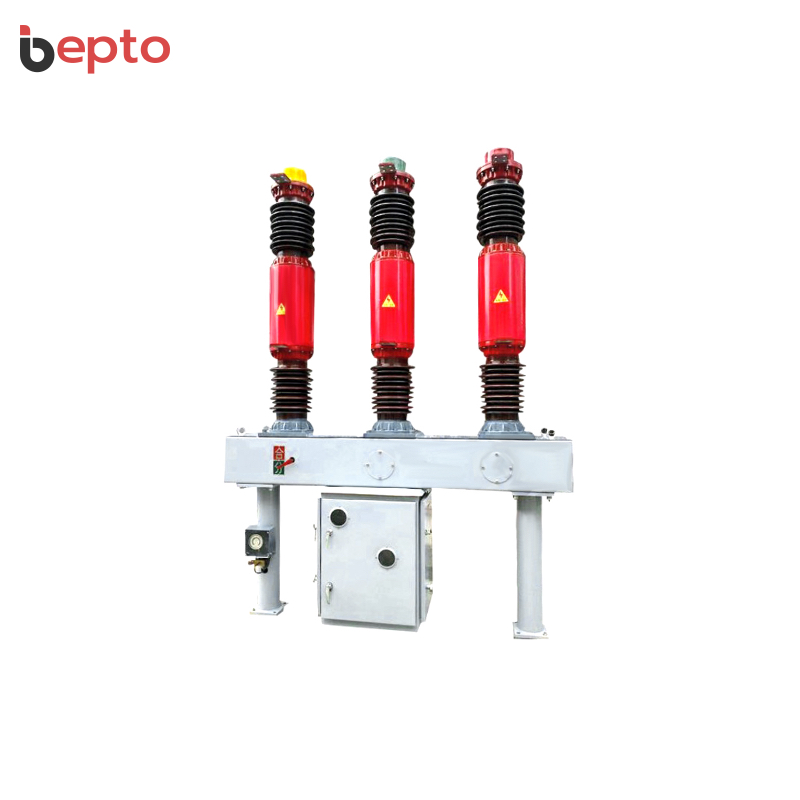 LW8A-40.5 Outdoor SF6 Circuit Breaker 40.5kV - Porcelain Column High Voltage CT14 Spring Mechanism Transmission Distribution