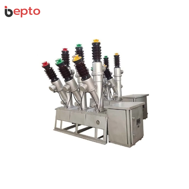 LW8Y--40.5 Outdoor SF6 Circuit Breaker 40.5kV - Porcelain Column High Voltage CT14 Spring Mechanism Transmission Distribution