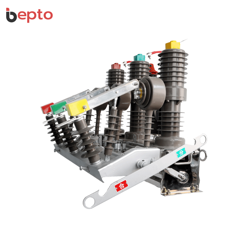 ZW32-12 Outdoor Vacuum Circuit Breaker 12kV MV VCB 4000A - Smart Recloser Controller Fault Isolation Distribution Automation