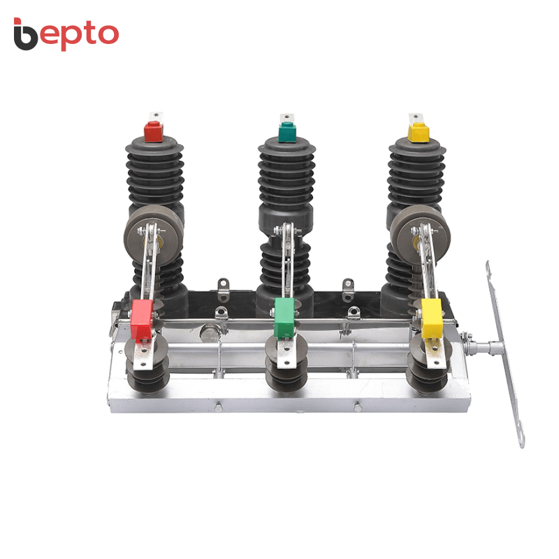 ZW32-12 Outdoor Vacuum Circuit Breaker 12kV MV VCB 4000A - Smart Recloser Controller Fault Isolation Distribution Automation