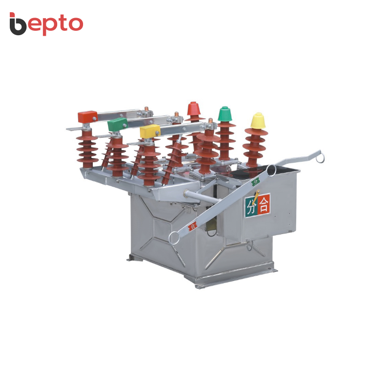 ZW8-12 Outdoor AC High Voltage Vacuum Circuit Breaker 12kV - Three-Phase Common Box VCB Electric Spring Mechanism Pollution Resistant