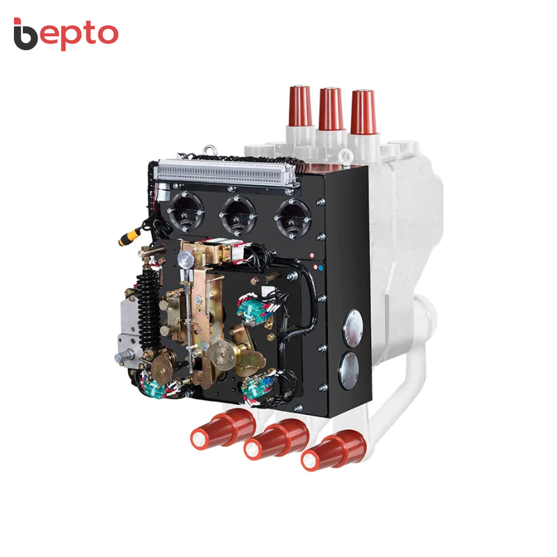 solid insulation vacuum circuit breaker zinc coating type isolator top side