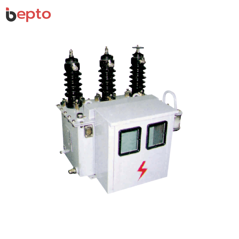 JLS-6/10/24/35 Outdoor Combined CT PT Metering Box High Voltage Power Metering Unit - Integrated Current Voltage Transformer with Watt-Hour Meter 0.2/0.5/0.2S/0.5S Class Oil-Immersed 5-300/5A 40.5/95/185kV GB17201